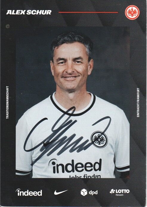 Autogramm Fussball | Eintracht Frankfurt | 2020er TM | Alexander SCHUR