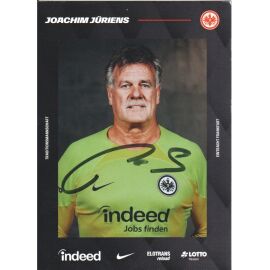 Autogramm Fussball | Eintracht Frankfurt | 2020er TM | Joachim JÜRIENS