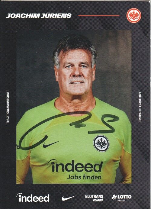 Autogramm Fussball | Eintracht Frankfurt | 2020er TM | Joachim JÜRIENS