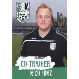 Autogramm Fussball | FSV Union Fürstenwalde | 2019 | Nico HINZ