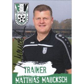 Autogramm Fussball | FSV Union Fürstenwalde | 2019 | Matthias MAUCKSCH