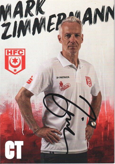 Autogramm Fussball | Hallescher FC | 2024 | Mark ZIMMERMANN
