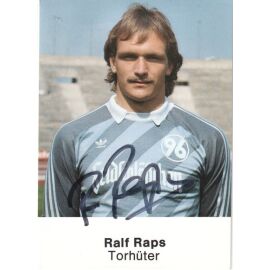 Autogramm Fussball | Hannover 96 | 1985 | Ralf RAPS