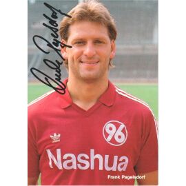 Autogramm Fussball | Hannover 96 | 1989 Druck | Frank PAGELSDORF