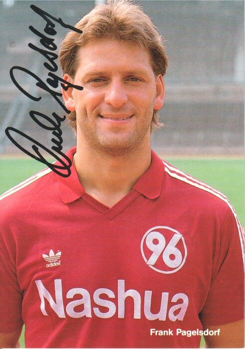 Autogramm Fussball | Hannover 96 | 1989 Druck | Frank PAGELSDORF