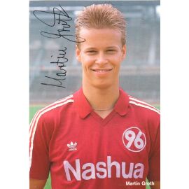 Autogramm Fussball | Hannover 96 | 1989 Druck | Martin GROTH