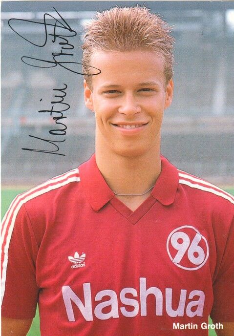Autogramm Fussball | Hannover 96 | 1989 Druck | Martin GROTH