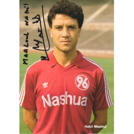 Autogramm Fussball | Hannover 96 | 1989 Druck | Nabil MAALOUL