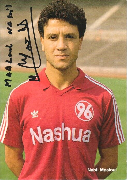 Autogramm Fussball | Hannover 96 | 1989 Druck | Nabil MAALOUL