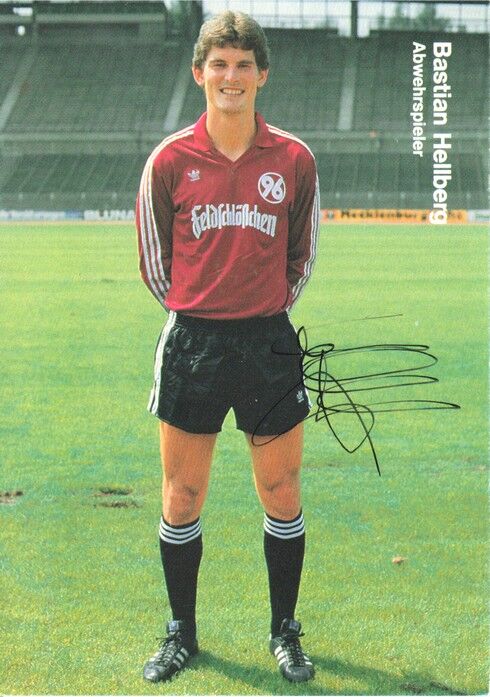 Autogramm Fussball | Hannover 96 | 1987 Druck | Bastian HELLBERG