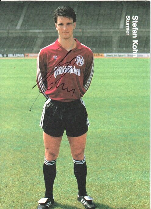 Autogramm Fussball | Hannover 96 | 1987 Druck | Stefan KOHN