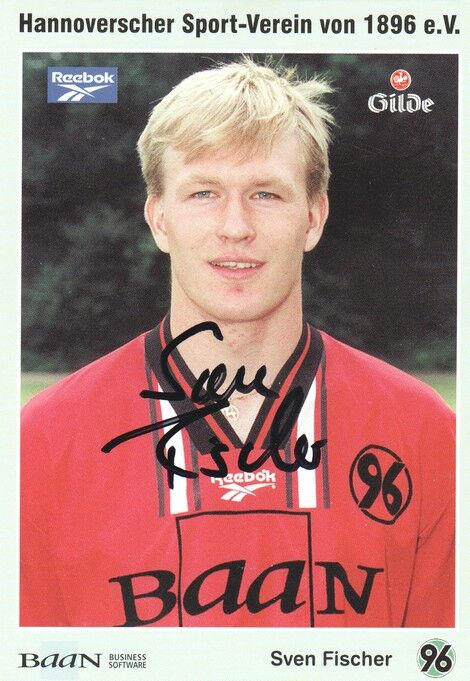 Autogramm Fussball | Hannover 96 | 1998 | Sven FISCHER