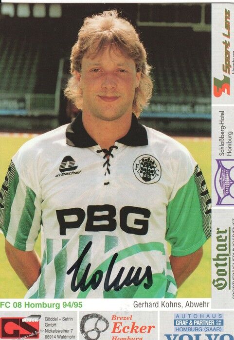 Autogramm Fussball | FC Homburg | 1994 | Gerhard KOHNS