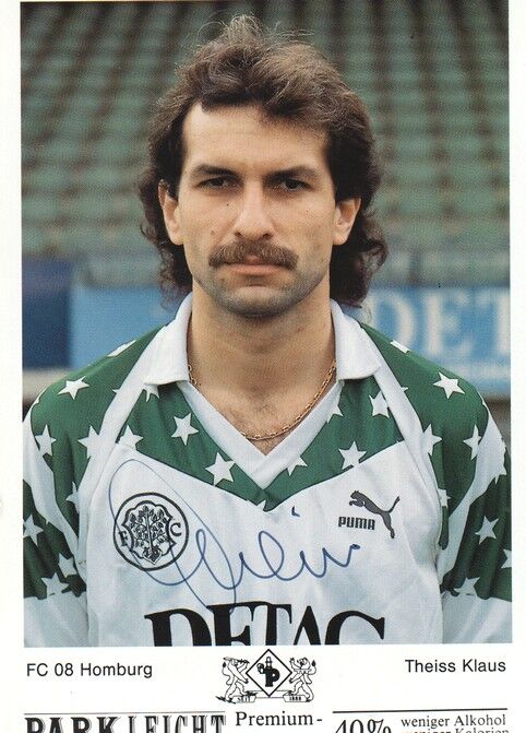 Autogramm Fussball | FC Homburg | 1990 | Klaus THEISS