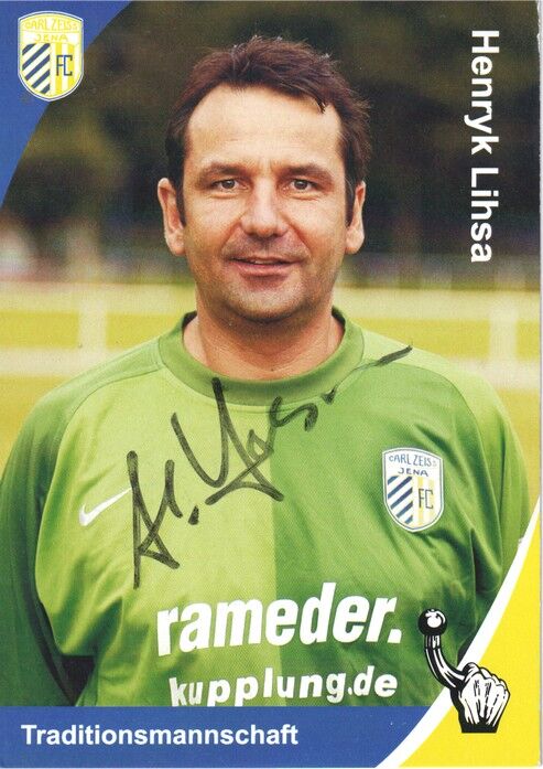 Autogramm Fussball | FC Carl Zeiss Jena | 2000er TM | Henryk LIHSA