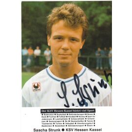 Autogramm Fussball | KSV Hessen Kassel | 1989 | Sascha STRUNK