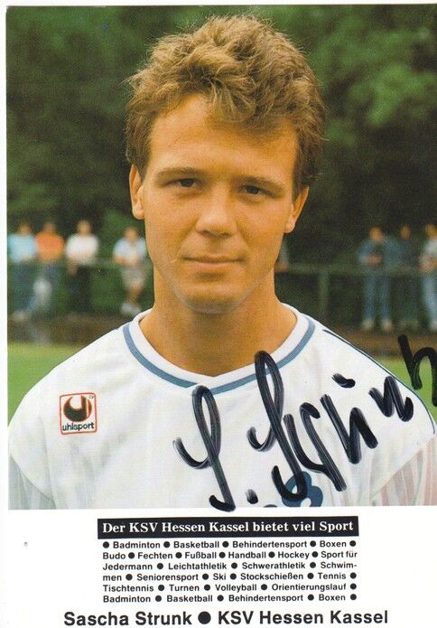 Autogramm Fussball | KSV Hessen Kassel | 1989 | Sascha STRUNK