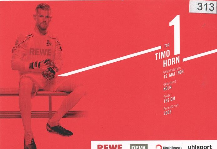 Autogramm Fussball | 1. FC Köln | 2019 | Timo HORN