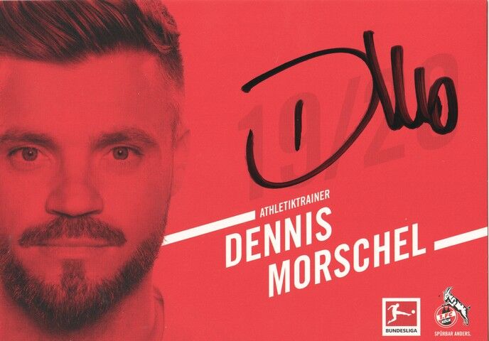 Autogramm Fussball | 1. FC Köln | 2019 | Dennis MORSCHEL