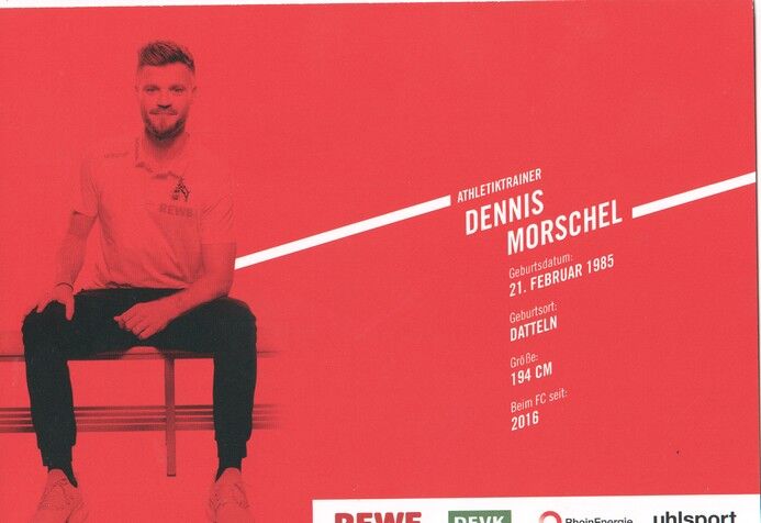 Autogramm Fussball | 1. FC Köln | 2019 | Dennis MORSCHEL