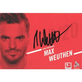 Autogramm Fussball | 1. FC Köln | 2019 | Max WEUTHEN