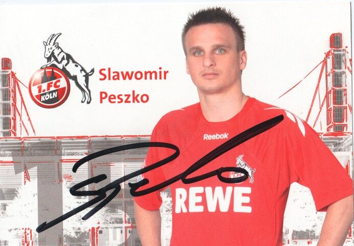 Autogramm Fussball | 1. FC Köln | 2010 | Slawomir PESZKO
