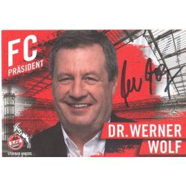 Autogramm Fussball | 1. FC Köln | 2020 | Werner WOLF