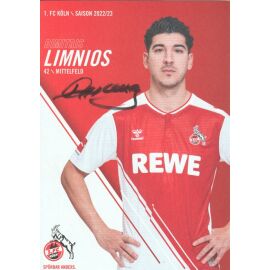Autogramm Fussball | 1. FC Köln | 2022 | Dimitris LIMNIOS