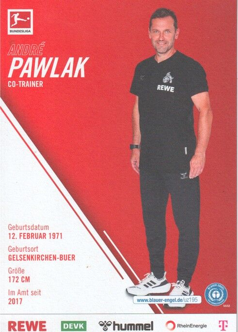Autogramm Fussball | 1. FC Köln | 2022 | Andre PAWLAK