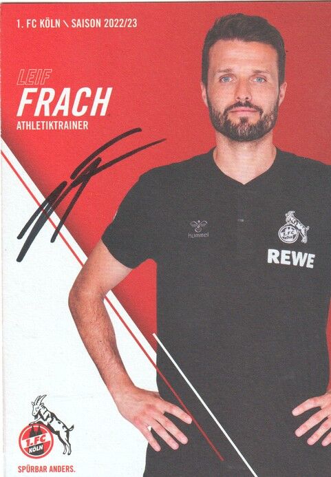 Autogramm Fussball | 1. FC Köln | 2022 | Leif FRACH