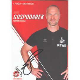 Autogramm Fussball | 1. FC Köln | 2022 | Uwe GOSPODAREK