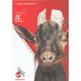 AK Fussball | 1. FC Köln | 2022 | HENNES IX. (Maskottchen)