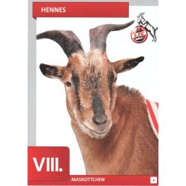 AK Fussball | 1. FC Köln | 2011 | HENNES VIII. (Maskottchen)