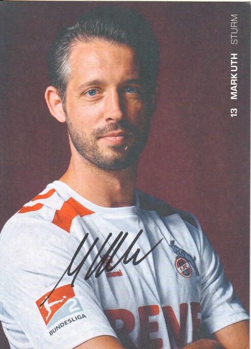 Autogramm Fussball | 1. FC Köln | 2024 | Mark UTH