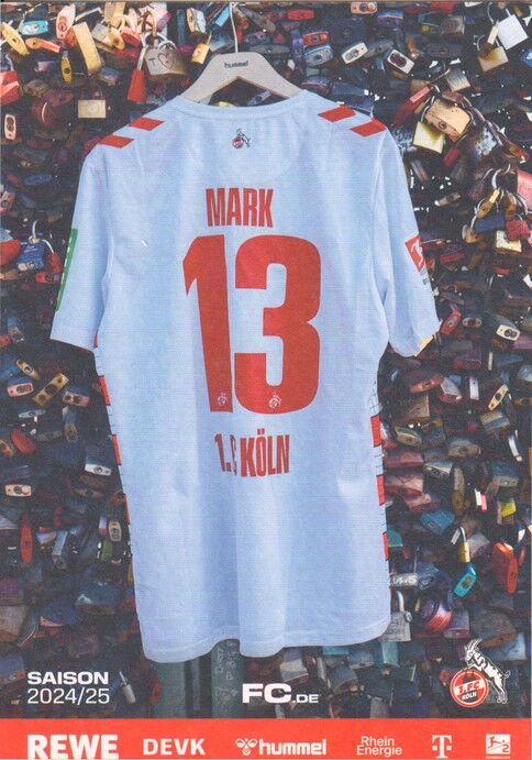 Autogramm Fussball | 1. FC Köln | 2024 | Mark UTH