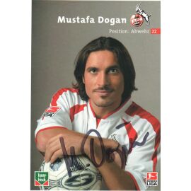 Autogramm Fussball | 1. FC Köln | 2003 | Mustafa DOGAN (2)