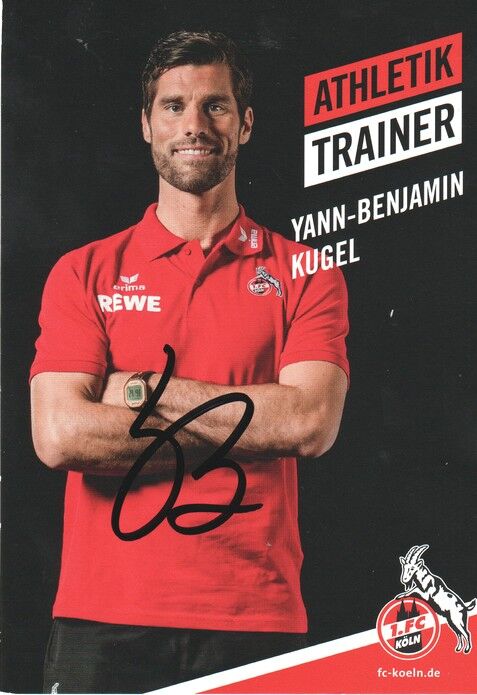 Autogramm Fussball | 1. FC Köln | 2014 | Yann-Benjamin KUGEL