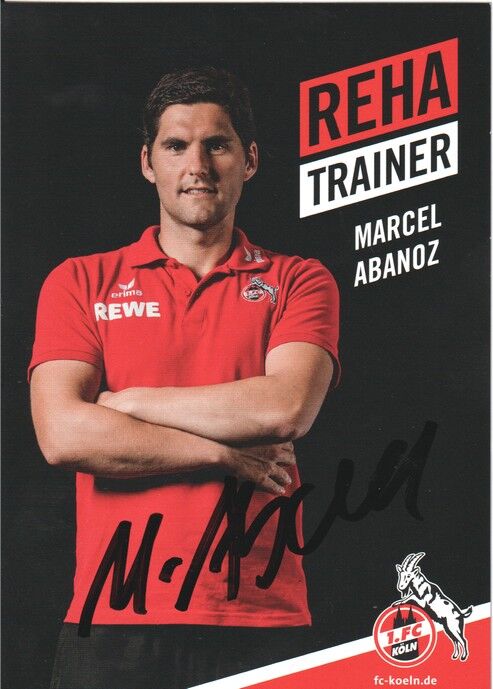 Autogramm Fussball | 1. FC Köln | 2014 | Marcel ABANOZ