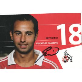 Autogramm Fussball | 1. FC Köln | 2007 | Salvatore GAMBINO