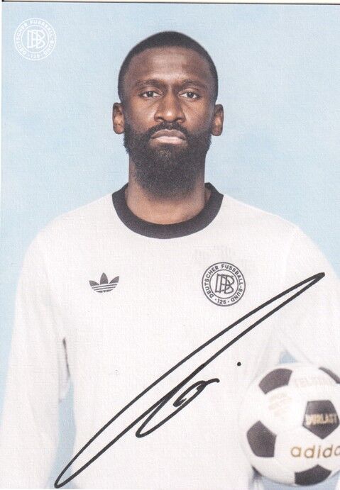 Autogramm Fussball | DFB | 2025 Adidas | Antonio RÜDIGER