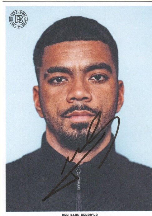 Autogramm Fussball | DFB | 2025 Adidas | Benjamin HENRICHS