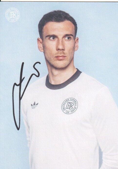 Autogramm Fussball | DFB | 2025 Adidas | Leon GORETZKA