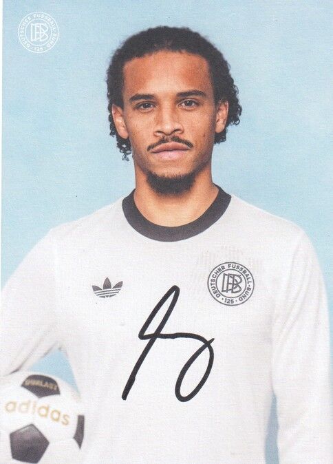 Autogramm Fussball | DFB | 2025 Adidas | Leroy SANE