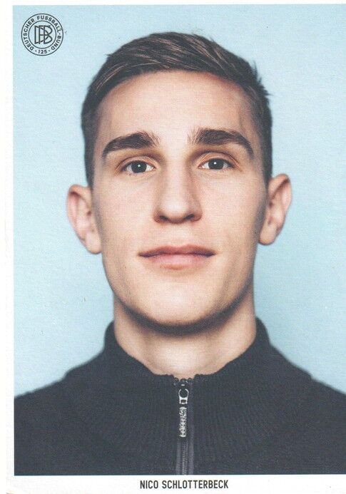 Autogramm Fussball | DFB | 2025 Adidas | Nico SCHLOTTERBECK