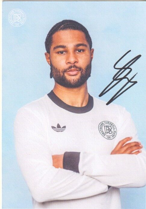 Autogramm Fussball | DFB | 2025 Adidas | Serge GNABRY
