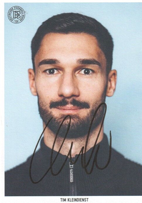Autogramm Fussball | DFB | 2025 Adidas | Tim KLEINDIENST