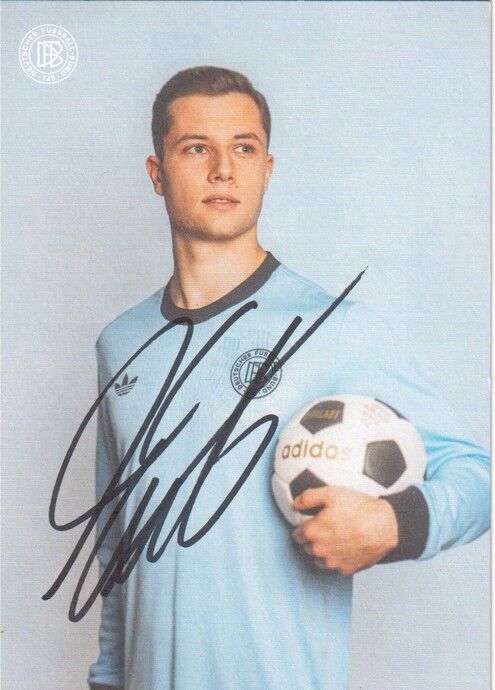 Autogramm Fussball | DFB U21 | 2025 Adidas | Tjark ERNST