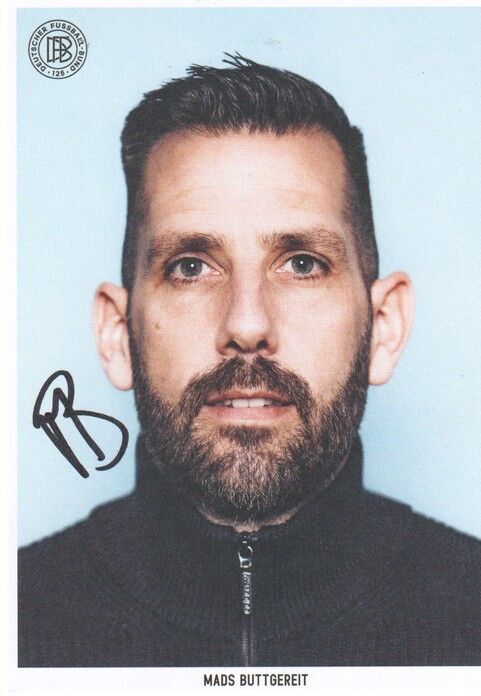 Autogramm Fussball | DFB | 2025 Adidas | Mads BUTTGEREIT