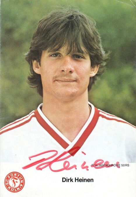 Autogramm Fussball | Fortuna Köln | 1985 | Dirk HEINEN