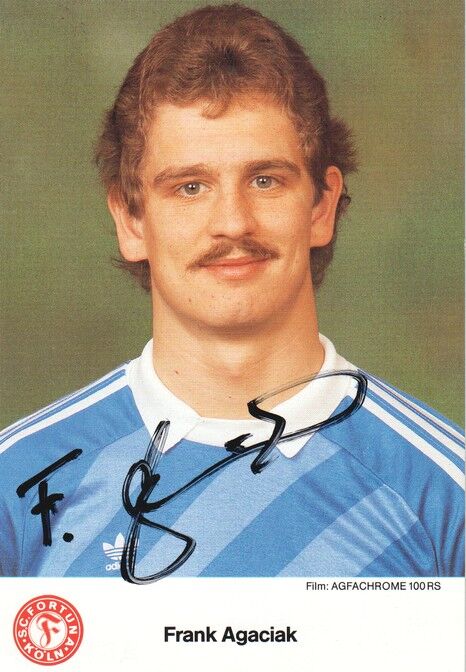 Autogramm Fussball | Fortuna Köln | 1986 | Frank AGACIAK